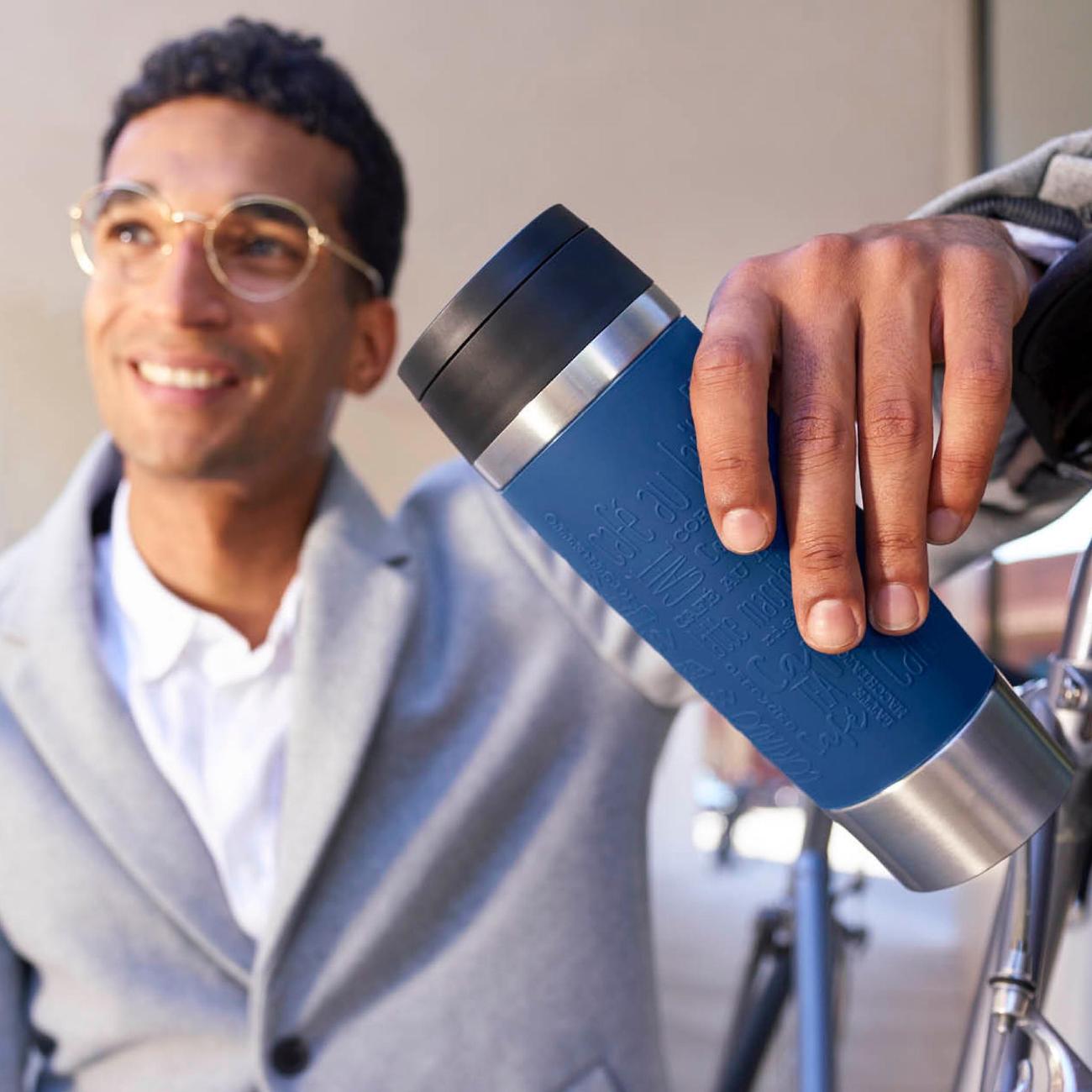 Термокружка Tefal Travel Mug Classic 0,5 л синяя N2022110