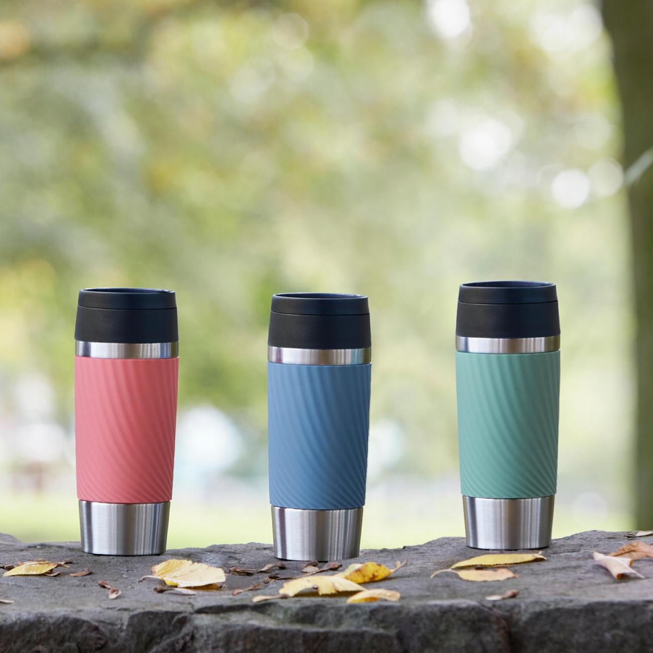 Термокружка Tefal Classic Easy Twist 0,36 л красная N2024410