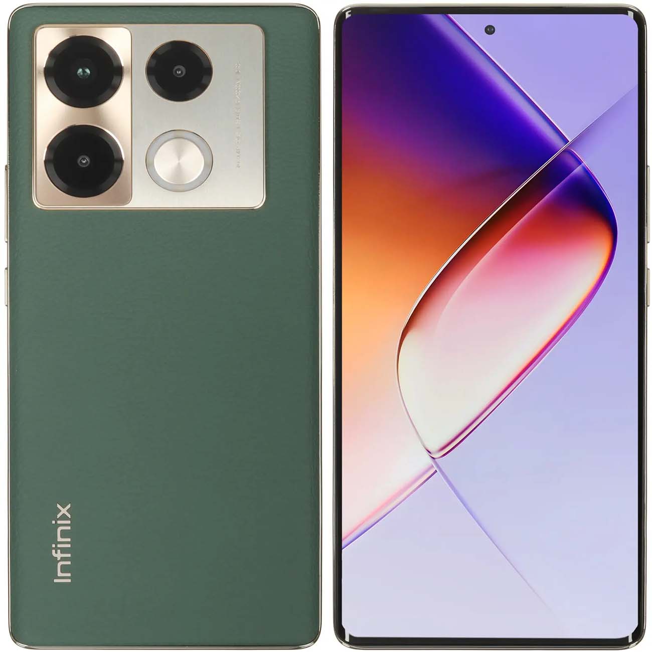 Смартфон Infinix NOTE 40 Pro 12/256GB Vintage зеленый фото