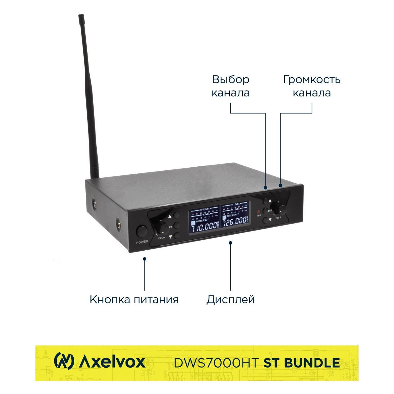 Микрофон беспроводной Axelvox DWS7000HT (ST Bundle)