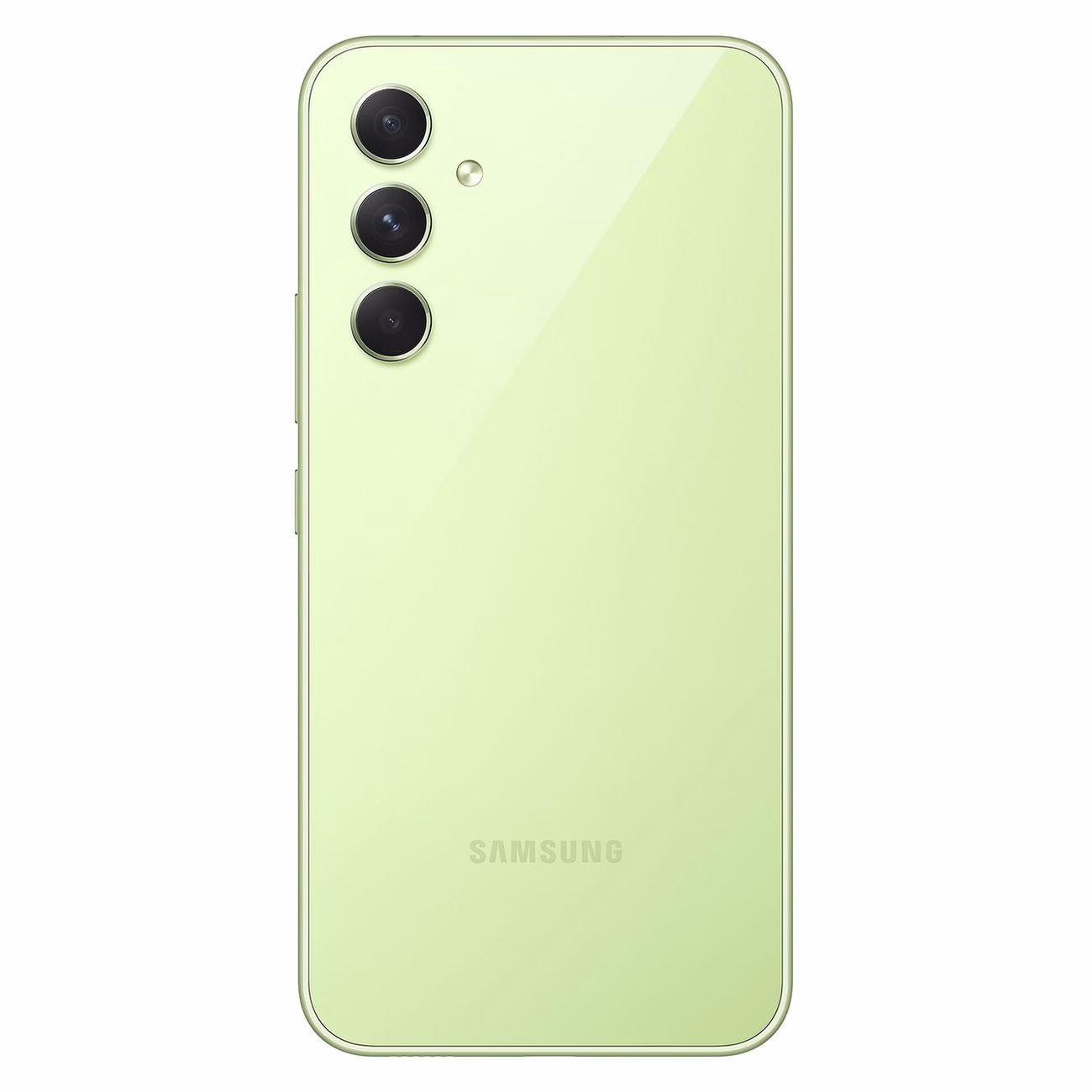 Смартфон Samsung Galaxy A54 6/128GB лаймовый