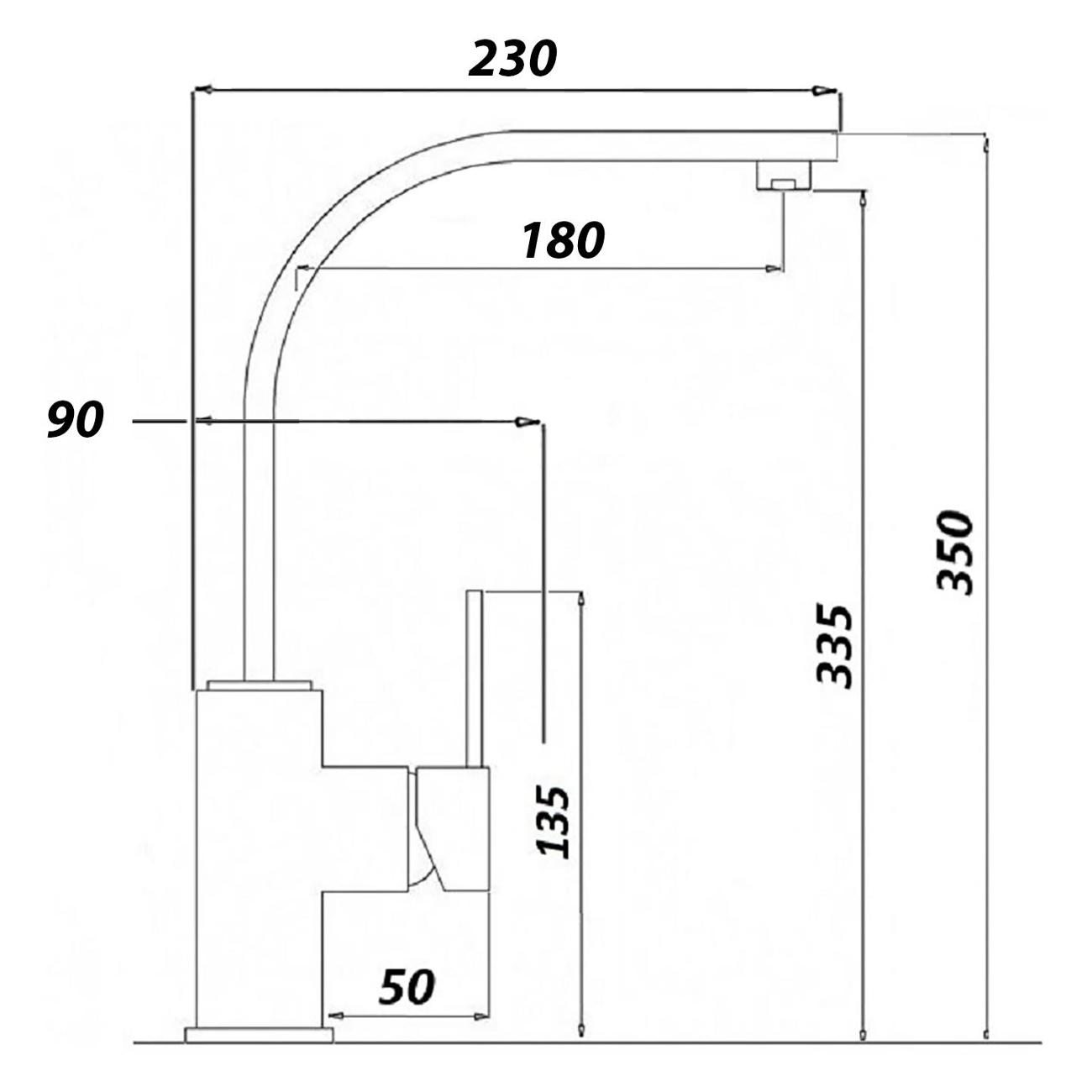 Смеситель Wisent W4998-6