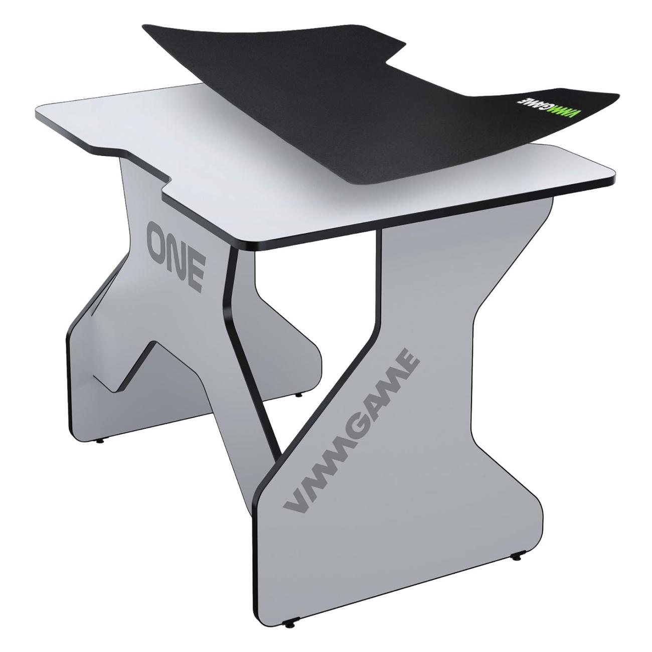 Стол компьютерный игровой VMMGAME ONE LIGHT 100 BLACK + MINI MAT