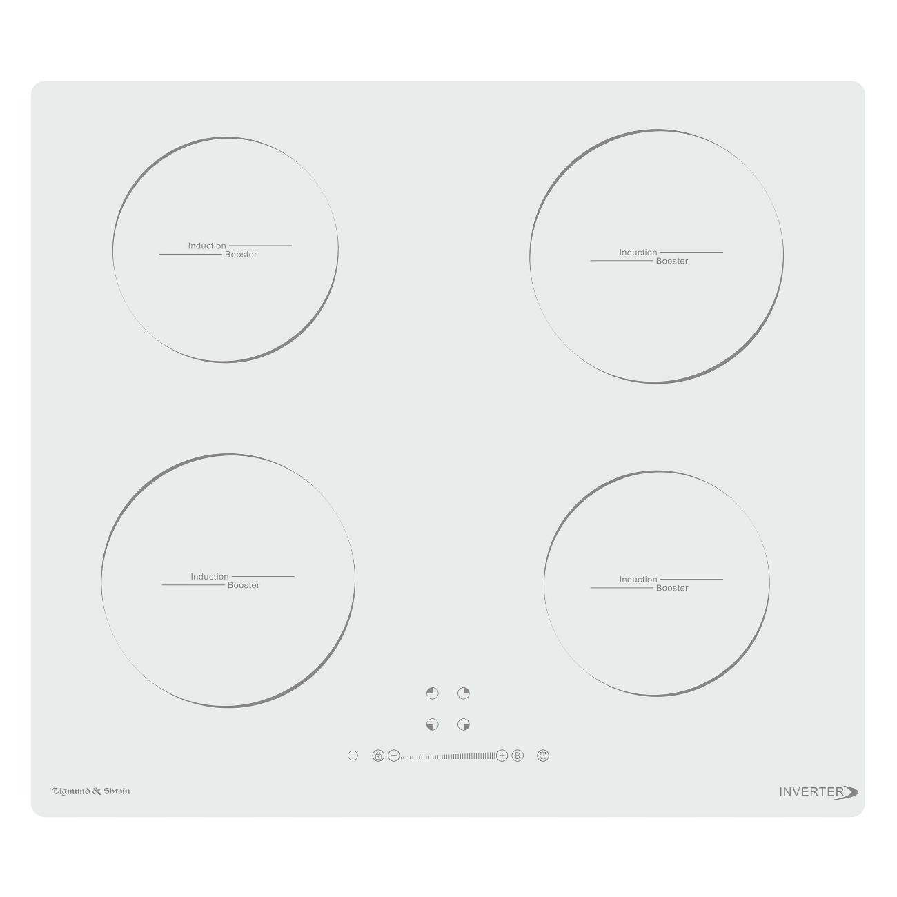 Встраиваемая индукционная панель независимая Zigmund & Shtain CI 30.6 W