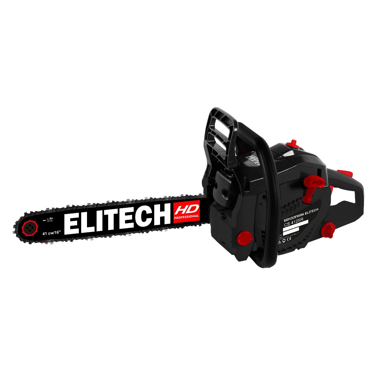 Пила бензиновая Elitech CS 4125R (E1611.005.00) фото
