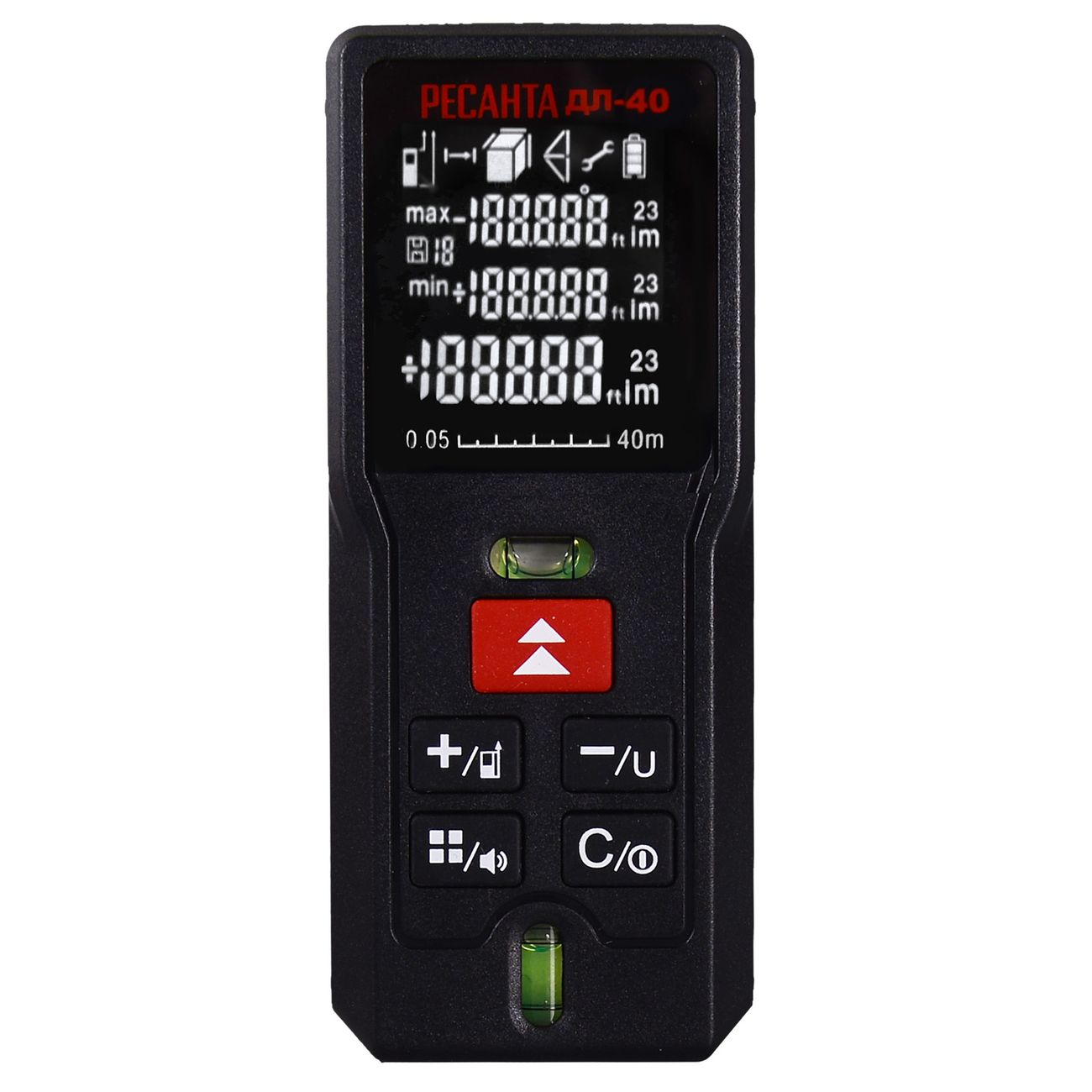 Лазерный дальномер Ресанта ДЛ-40 61/10/515
