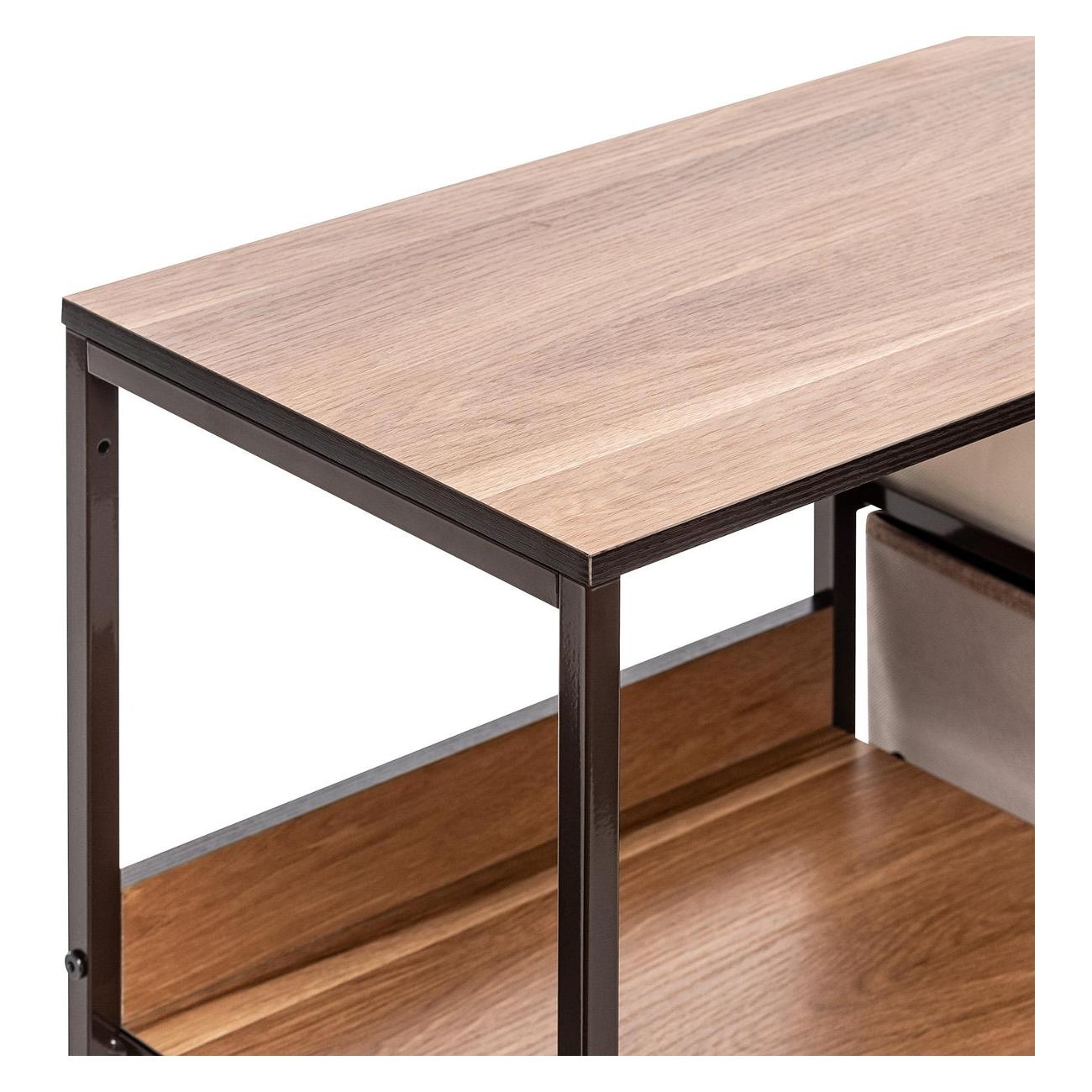 Комод бельевой Leset Локи 3 с полкой