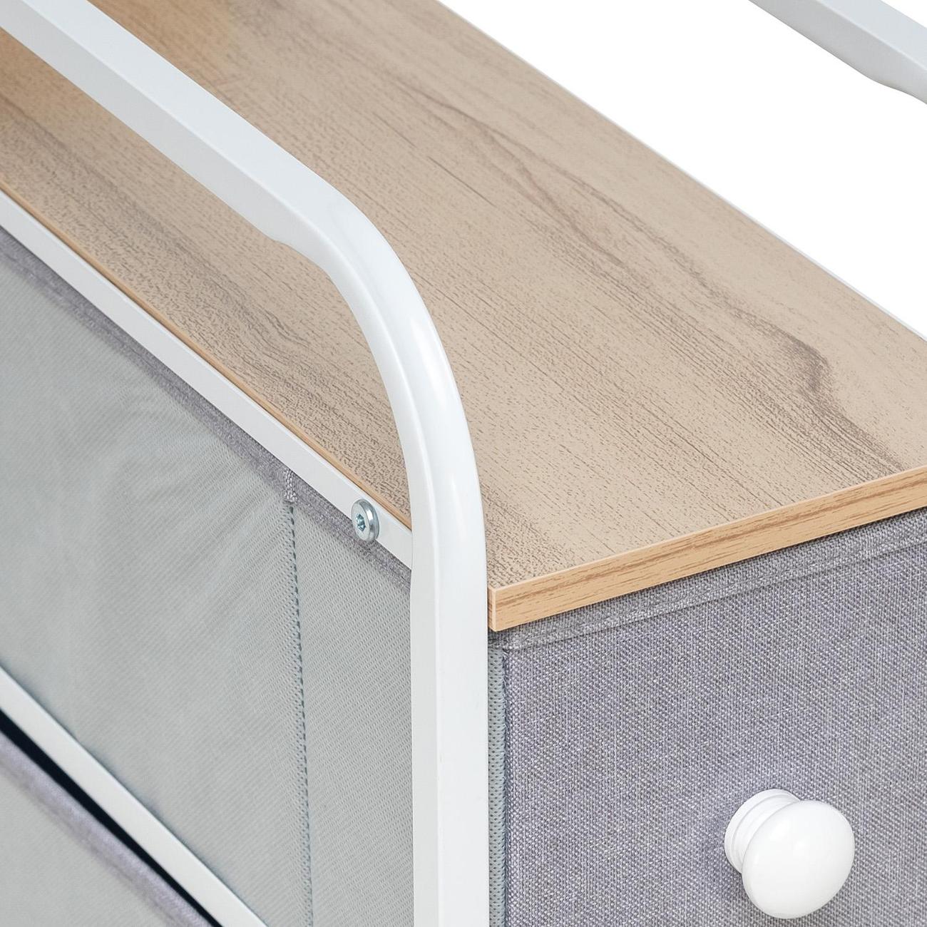 Комод бельевой Leset Ноа 4 узкий