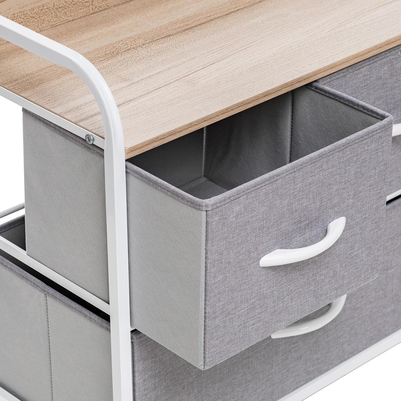 Комод бельевой Leset Ноа широкий