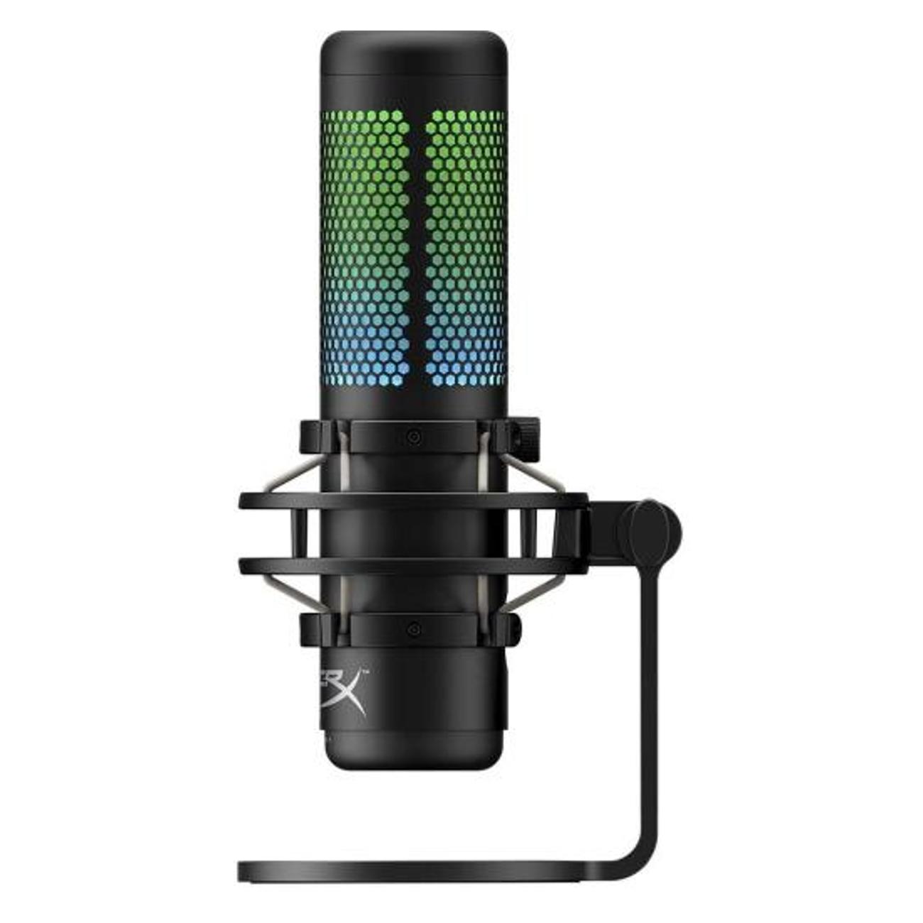 Игровой микрофон для компьютера HyperX QuadCast S черный