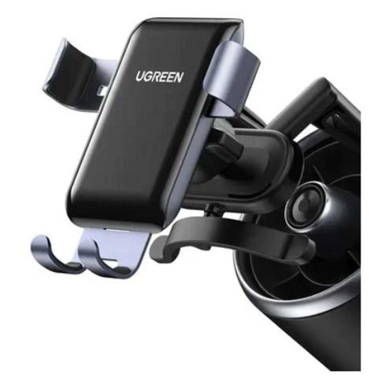 Держатель автомобильный для смартфонов uGreen LP274 30401 Gravity Phone Holder for Round Air Vent