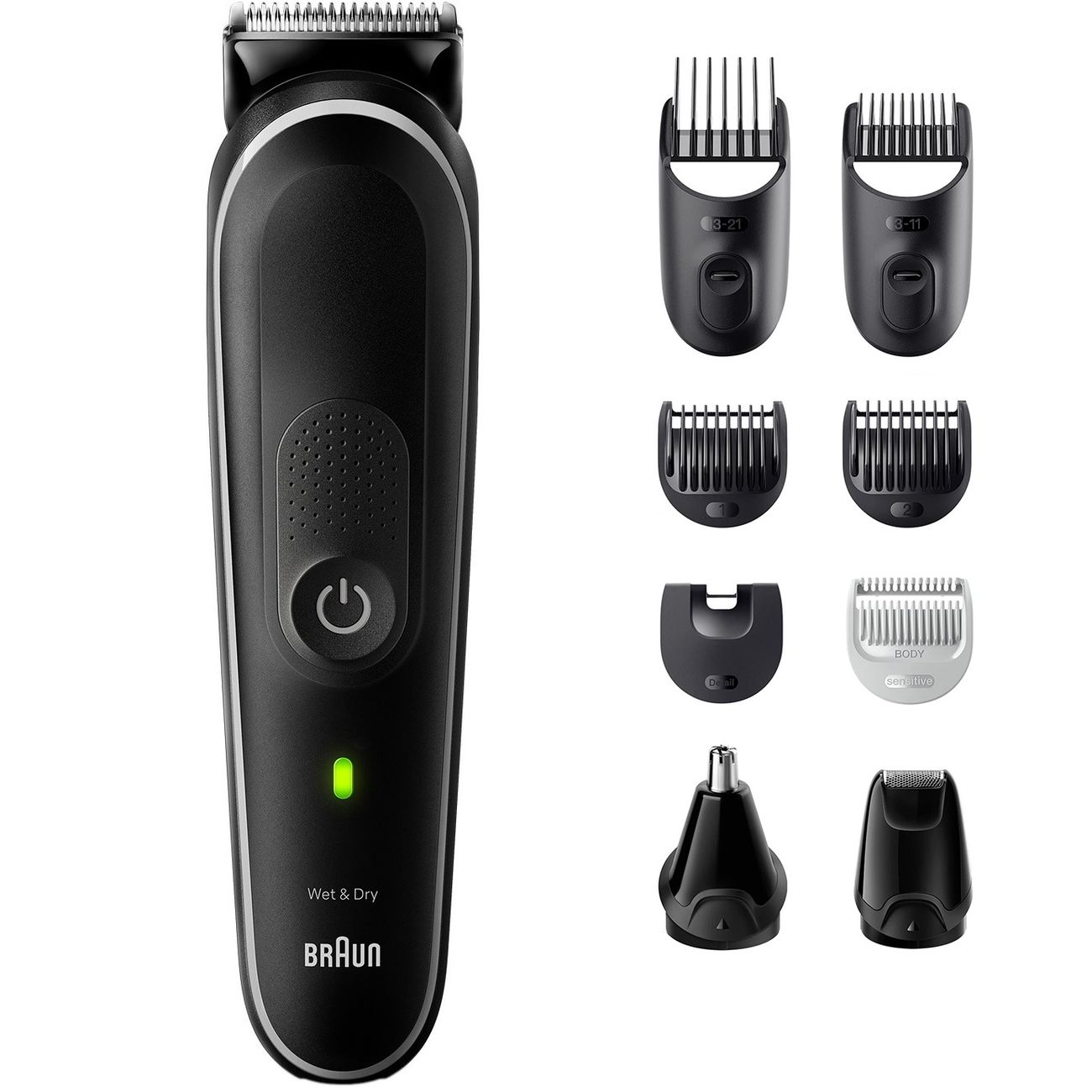 Триммер Braun MGK5420 Black Grey фото