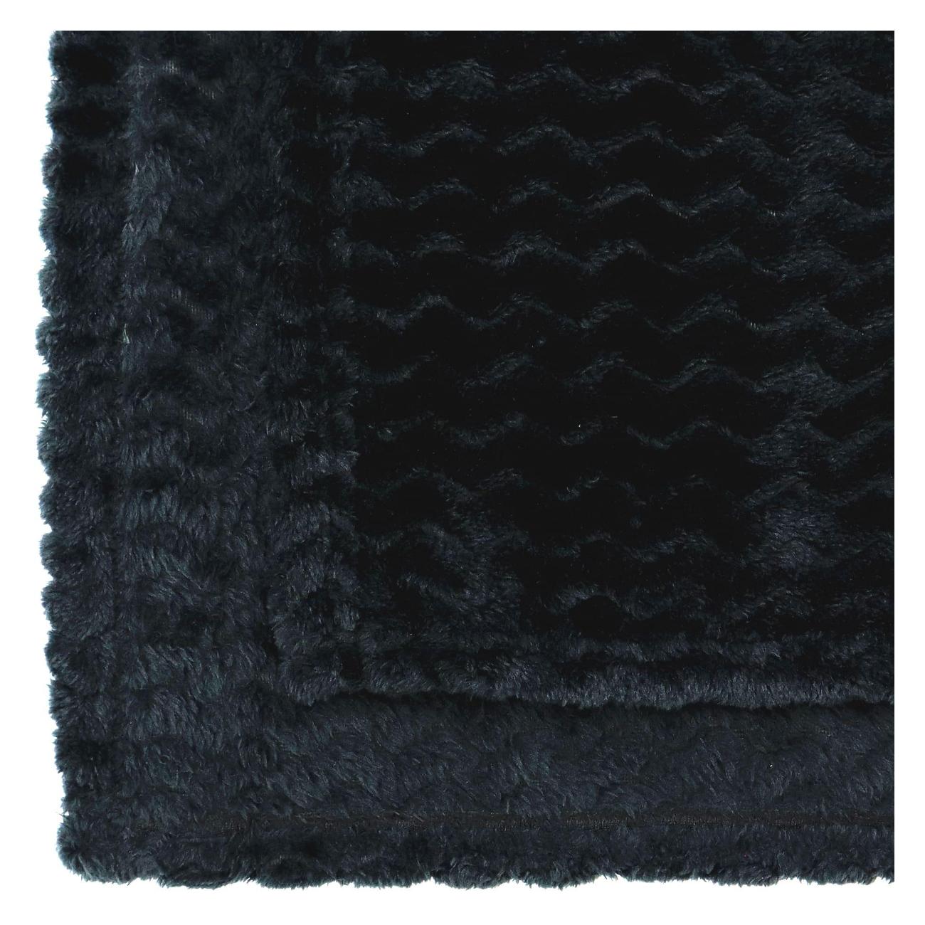 Плед ND Play Зигзаг черный