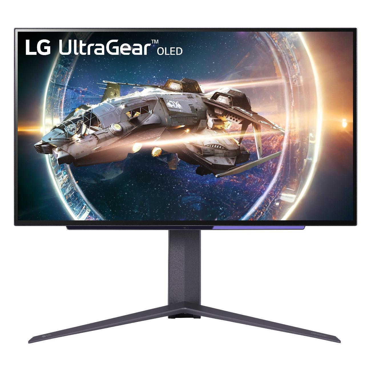 Монитор игровой LG 27"/OLED/2560x1440/240Гц/черный (27GR95QE-B)