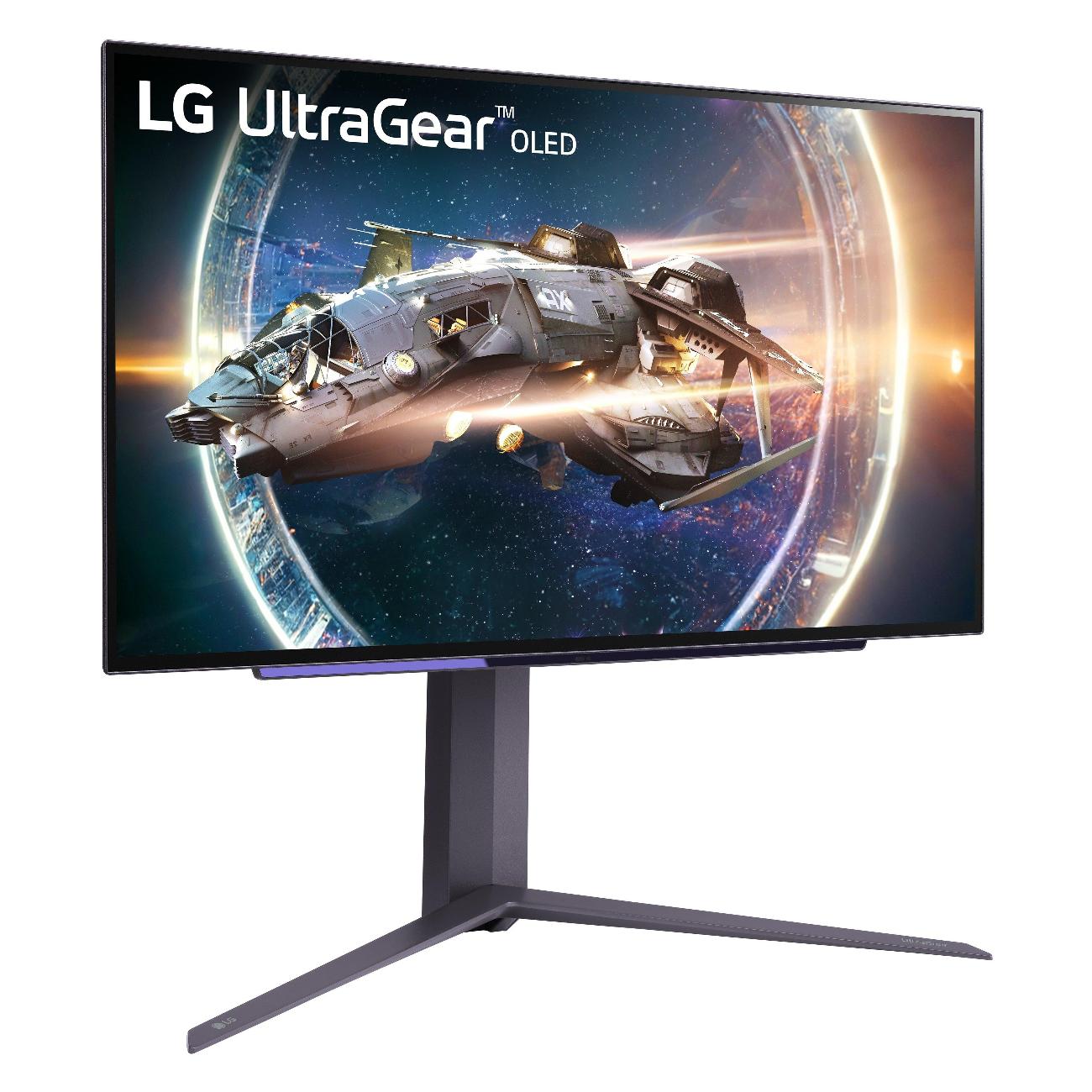Монитор игровой LG 27"/OLED/2560x1440/240Гц/черный (27GR95QE-B)