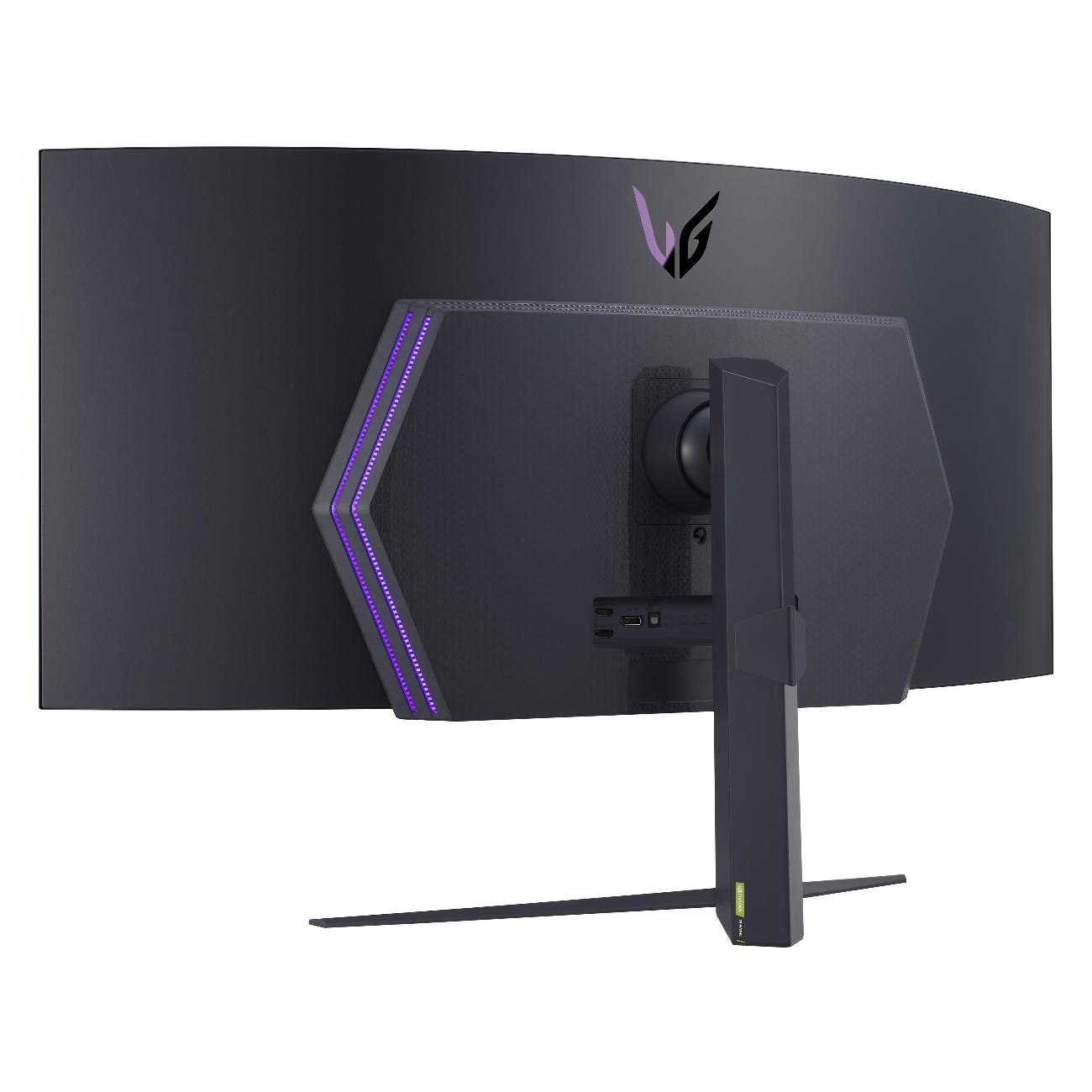 Монитор игровой LG 45"/OLED/3440x1440/240Гц/черный (45GR95QE-B)