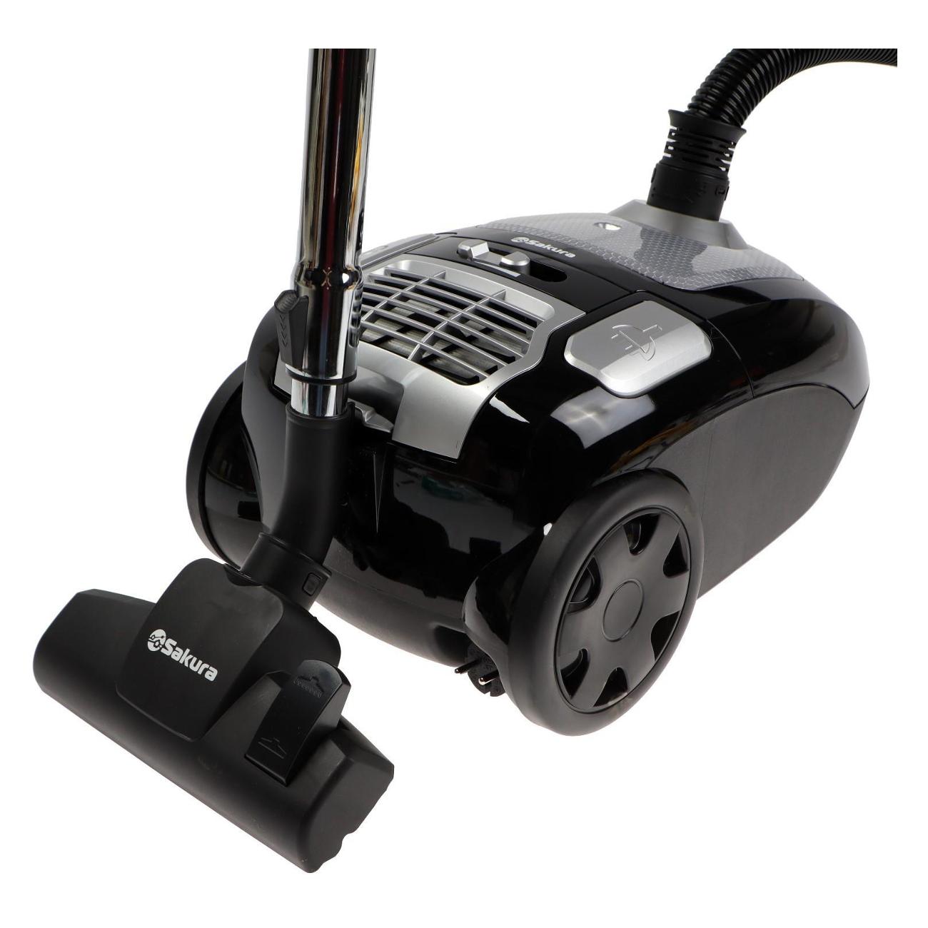 Пылесос с пылесборником LOKSAK SA-8316BK