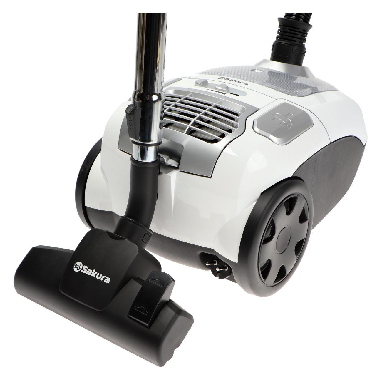 Пылесос с пылесборником Sakura SA-8316W
