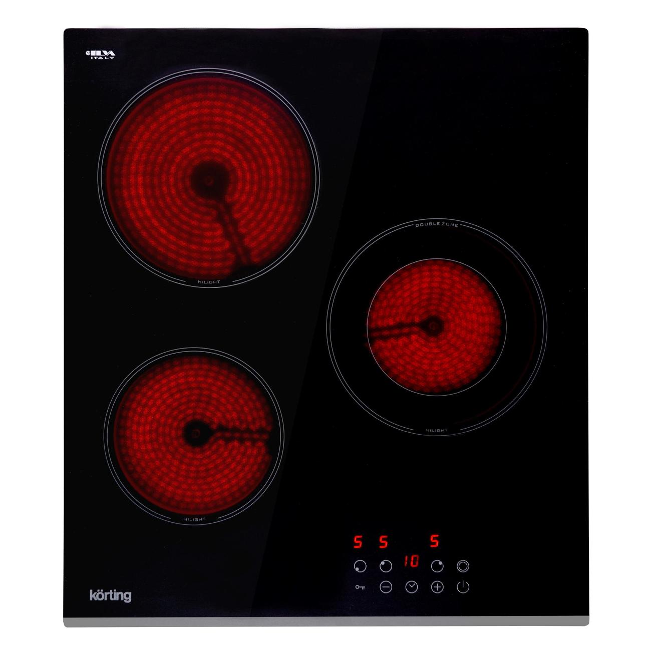 Встраиваемая электрическая панель Korting HK 42034 B фото