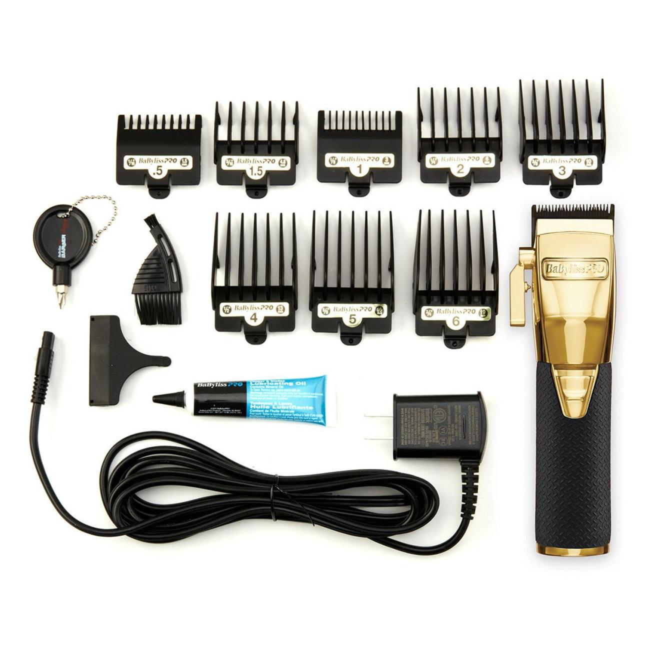 Машинка для стрижки волос BaByliss Pro FX8700GBPE золотой