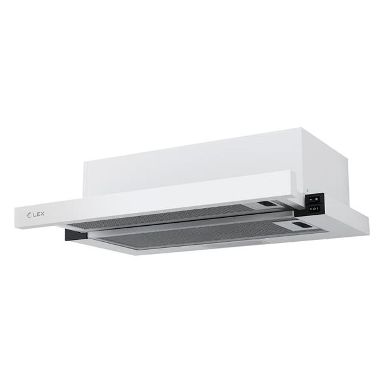 Вытяжка встраиваемая в шкаф LEX HUBBLE 600 WHITE