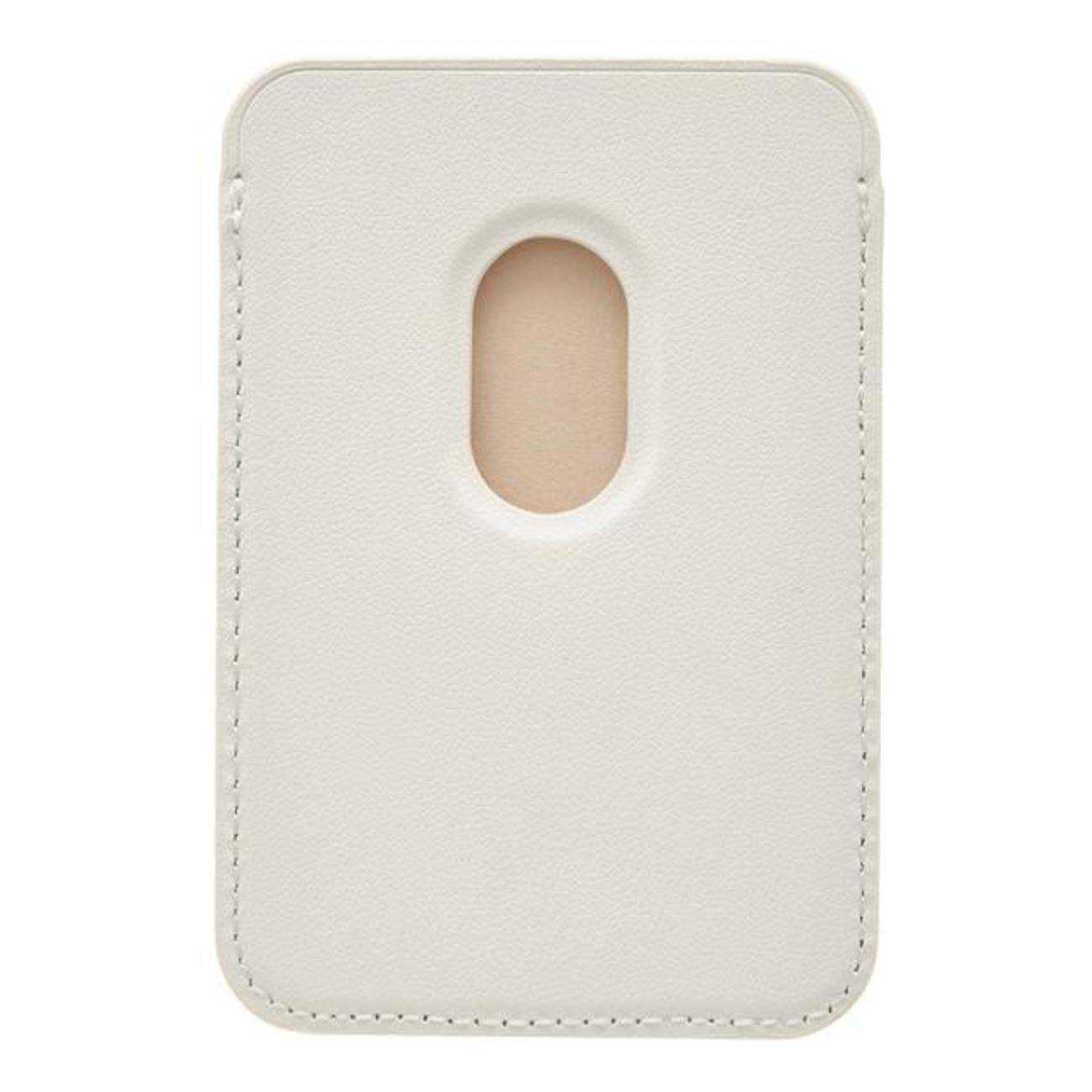 Картхолдер для телефона ЛОМ для iPhone 12 mini белый