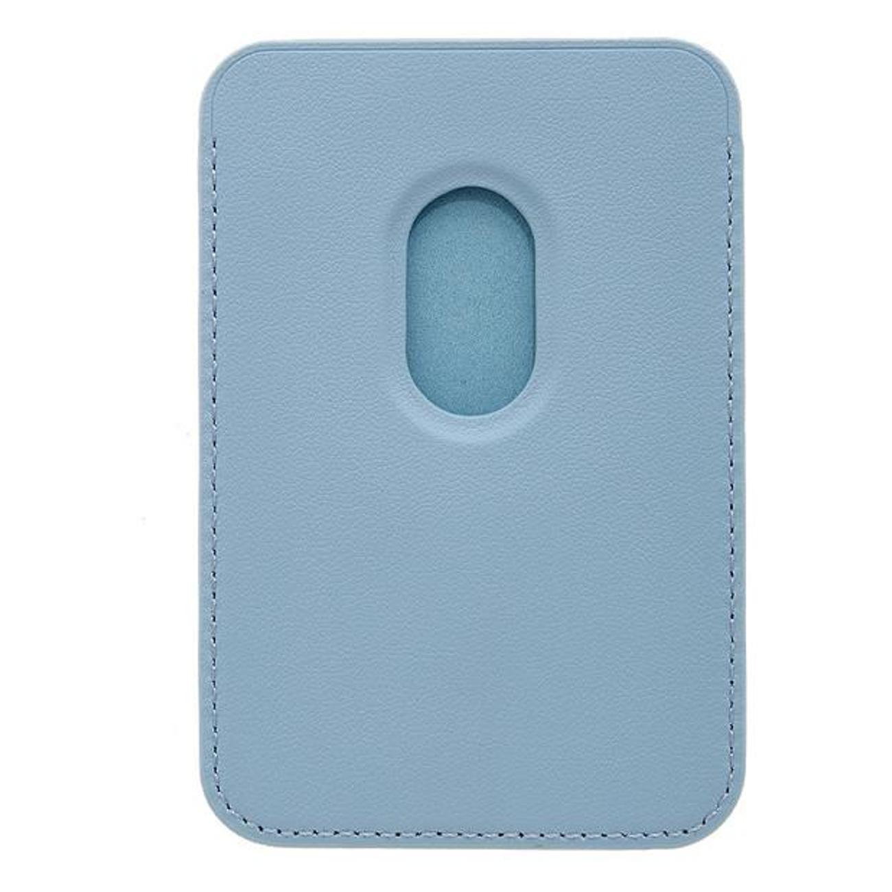 Картхолдер для телефона ЛОМ для iPhone 12 голубой