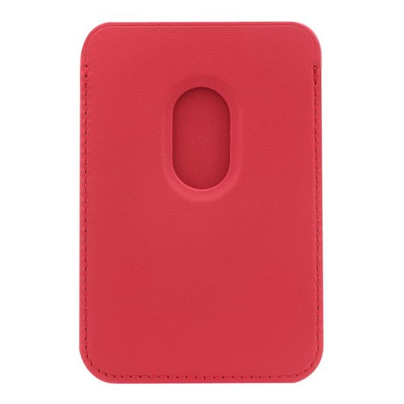 Картхолдер для телефона ЛОМ для iPhone 13 Pro Max красный