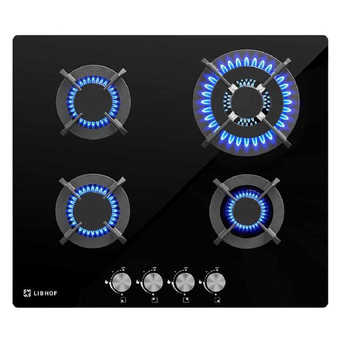 Встраиваемая газовая панель независимая Libhof IS-604B фото
