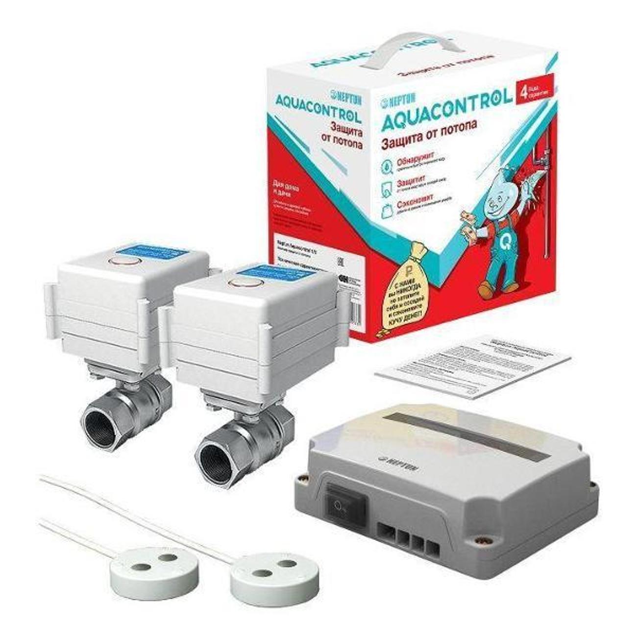 Система защиты от протечек воды Neptun Aquacontrol 1/2 фото