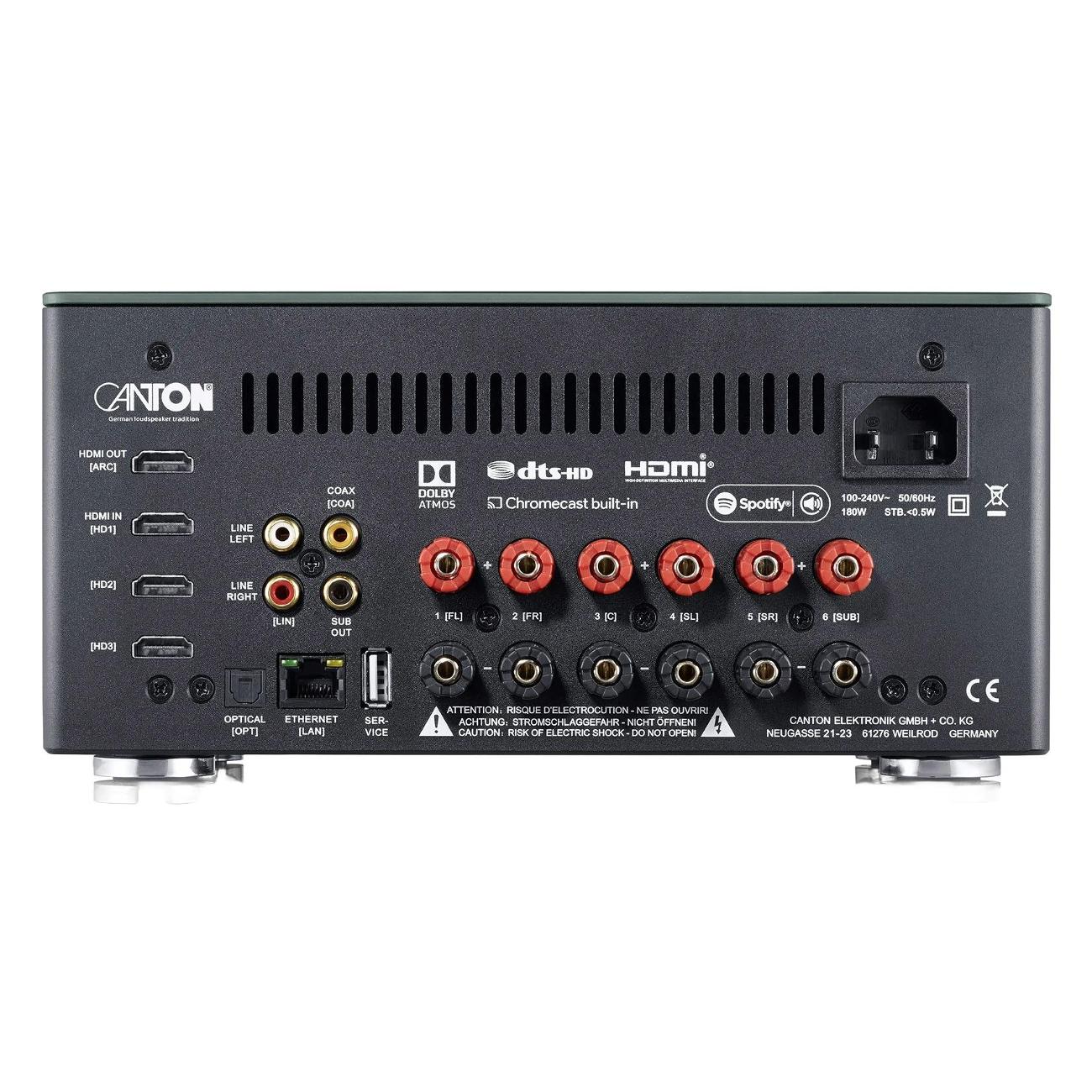 AV-Усилитель Canton Smart Amp 5.1 Gen2 Black