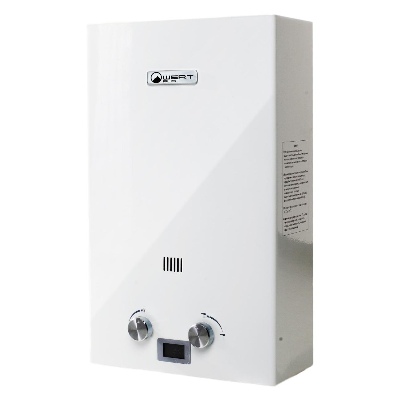 Газовая колонка WERTRUS 12E белый