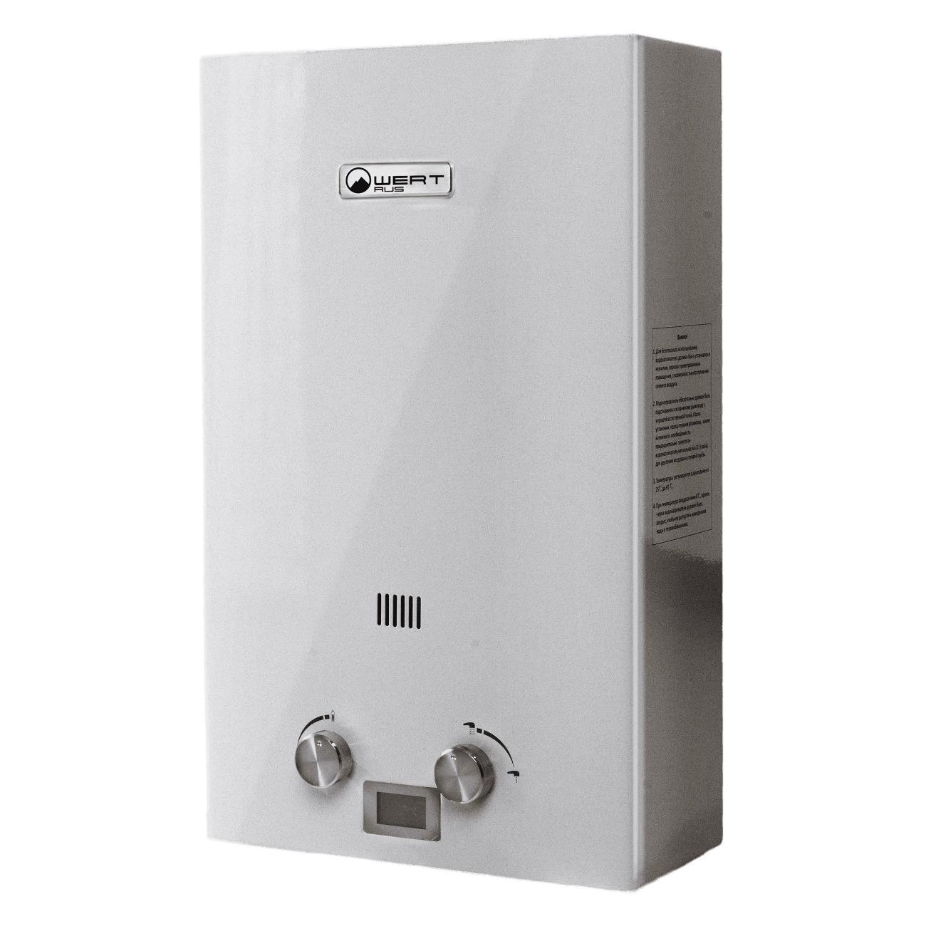 Газовая колонка WERTRUS 16E серебристый