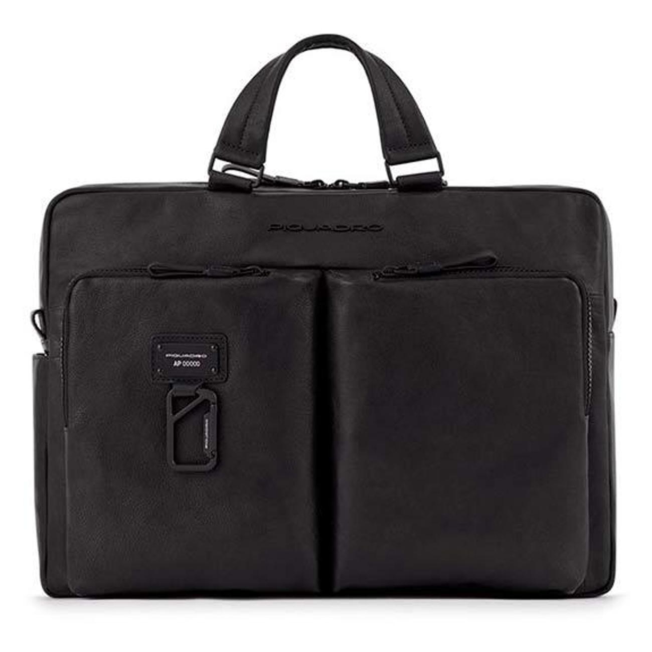 Сумка для ноутбука до 17" Piquadro Harper черная (CA4027AP/N)