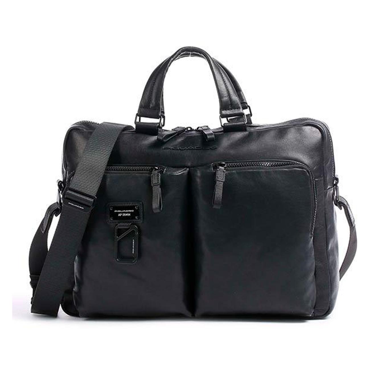 Сумка для ноутбука до 17" Piquadro Harper черная (CA4027AP/N)