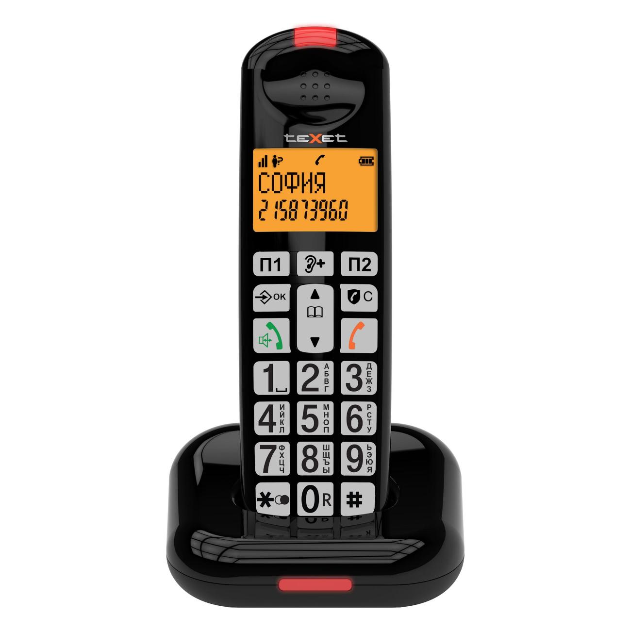 Телефон dect teXet TX-D7855A фото