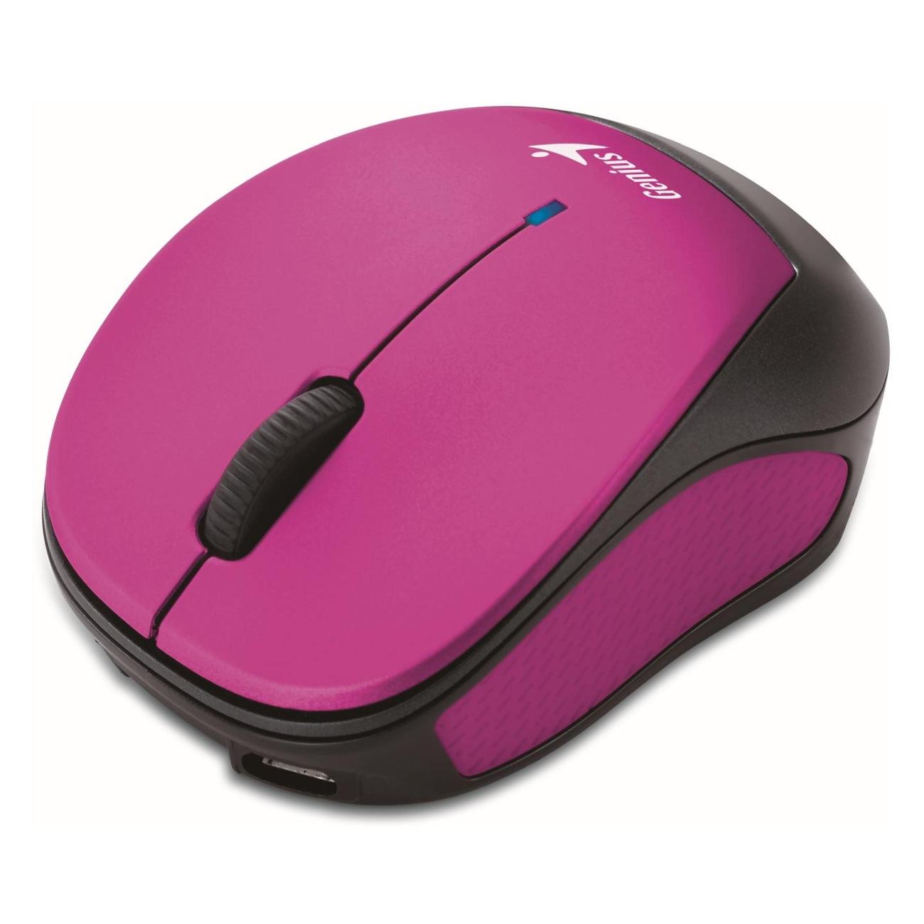 Мышь беспроводная Genius Micro Traveler 9000R Pink