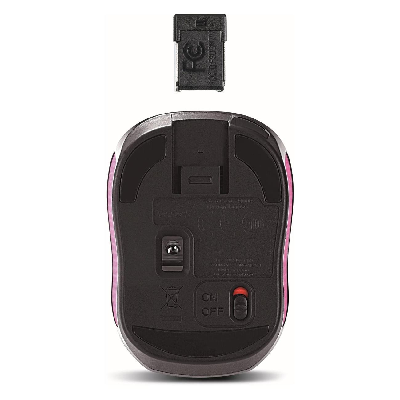 Мышь беспроводная Genius Micro Traveler 9000R Pink