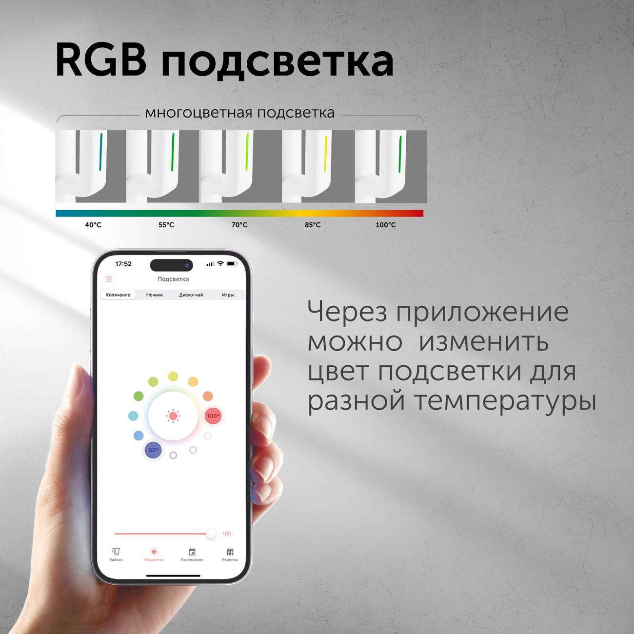 Электрочайник RED SOLUTION SkyKettle RK-M216S