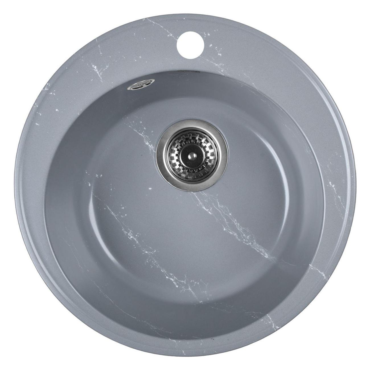 Раковина для кухни Wisent WA05-17 Gr/Wh фото