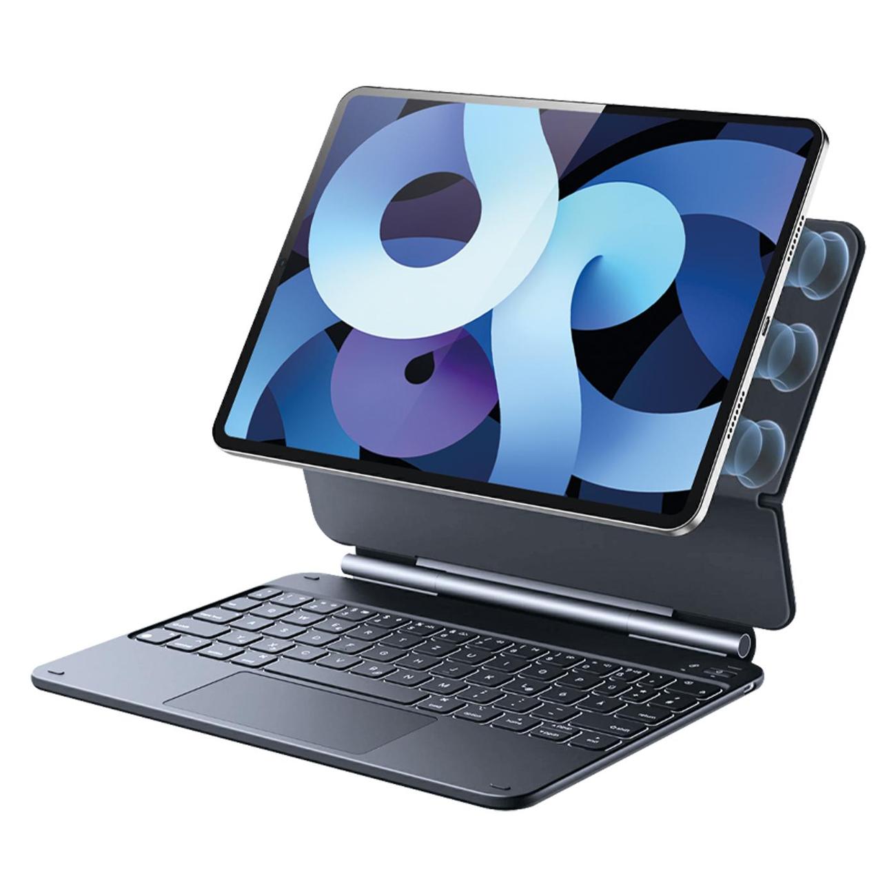 Клавиатура для iPad Deppa (71104) 10.9" 4/5/Air 11"/ Pro 11" (2018/2020/2021/2022) черная фото