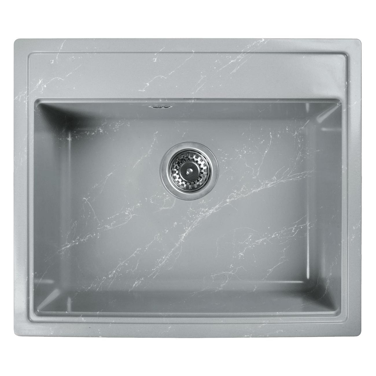 Раковина для кухни Wisent WA12-17 Gr/Wh фото