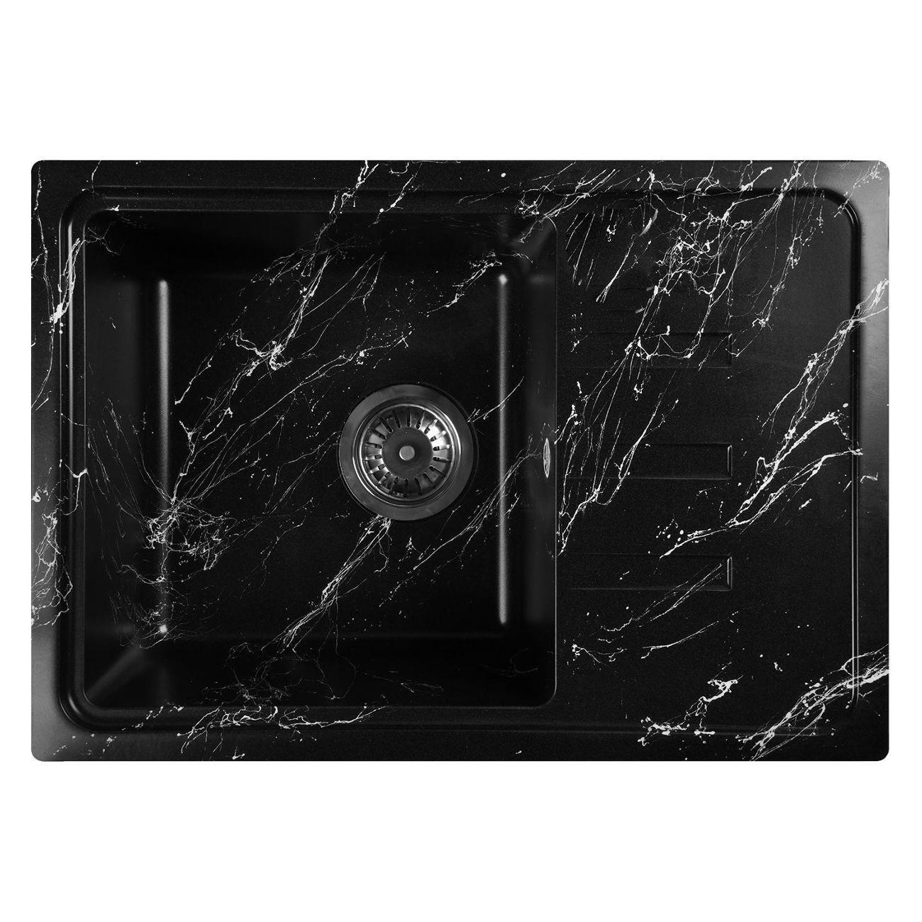 Раковина для кухни Wisent WB15-11 Bl/Wh фото