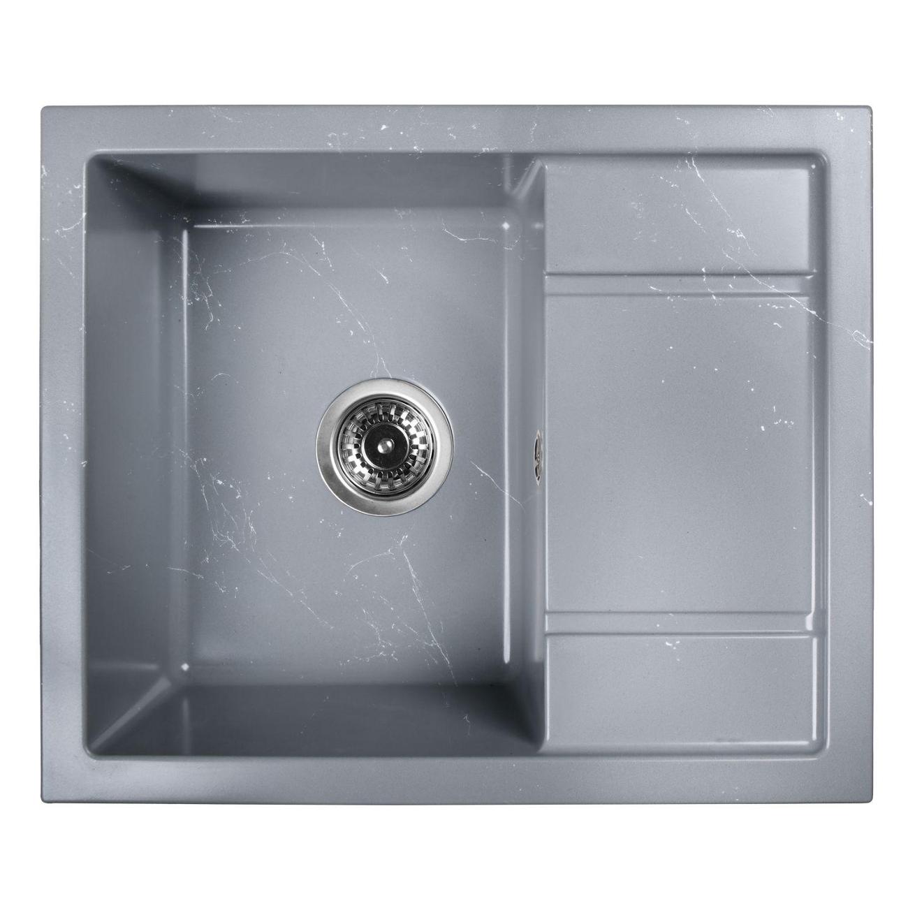 Раковина для кухни Wisent WB19-17 Gr/Wh фото