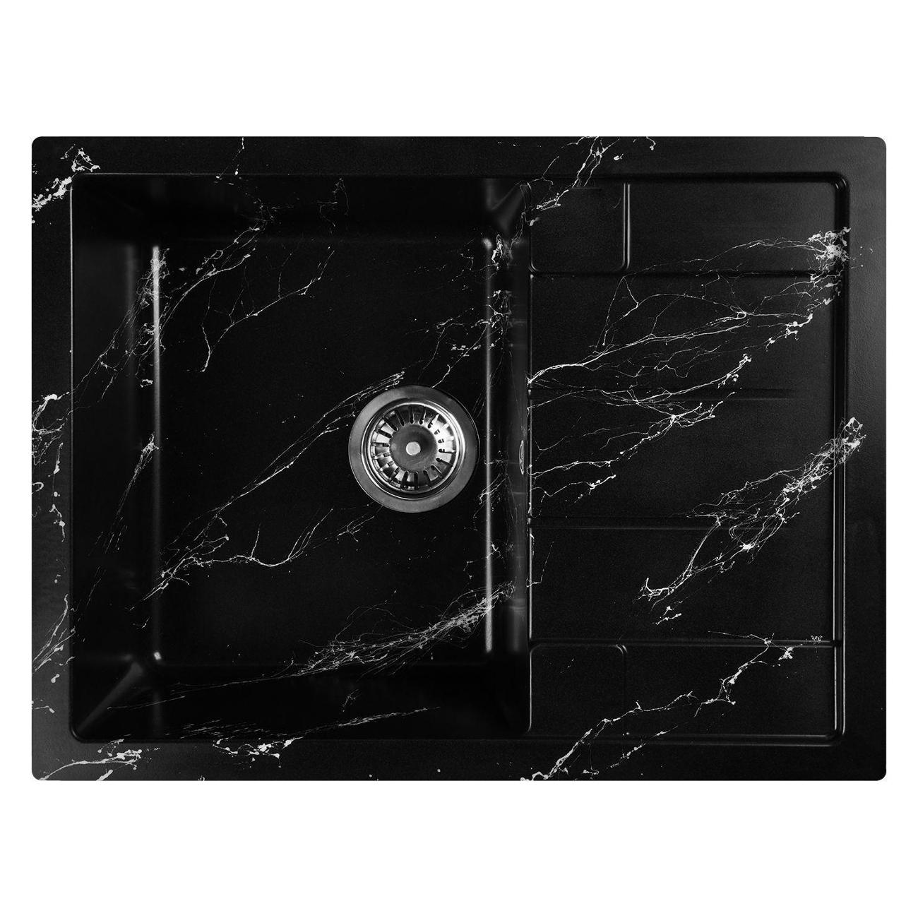 Мойка кухонная Wisent WB22-11 Bl/Wh фото