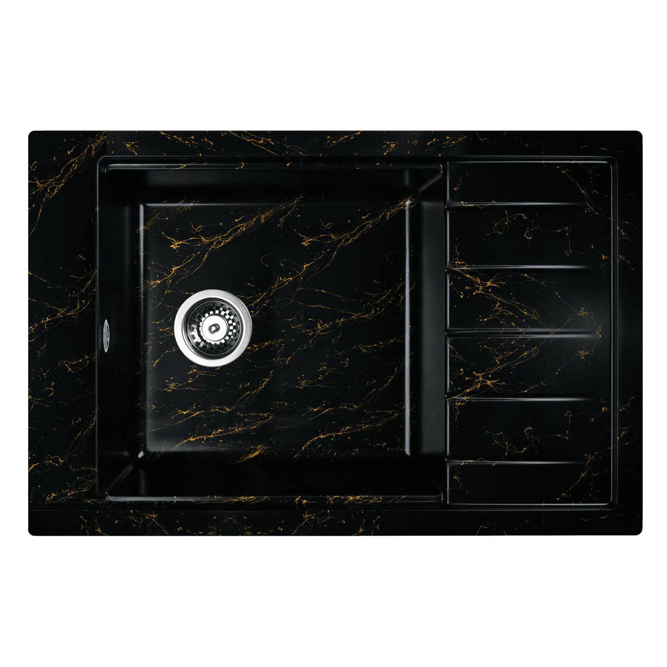 Раковина для кухни Wisent WB28-14 Bl/Gl фото