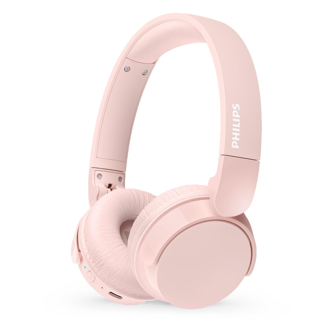Наушники накладные Bluetooth Philips TAH4209 Pink фото