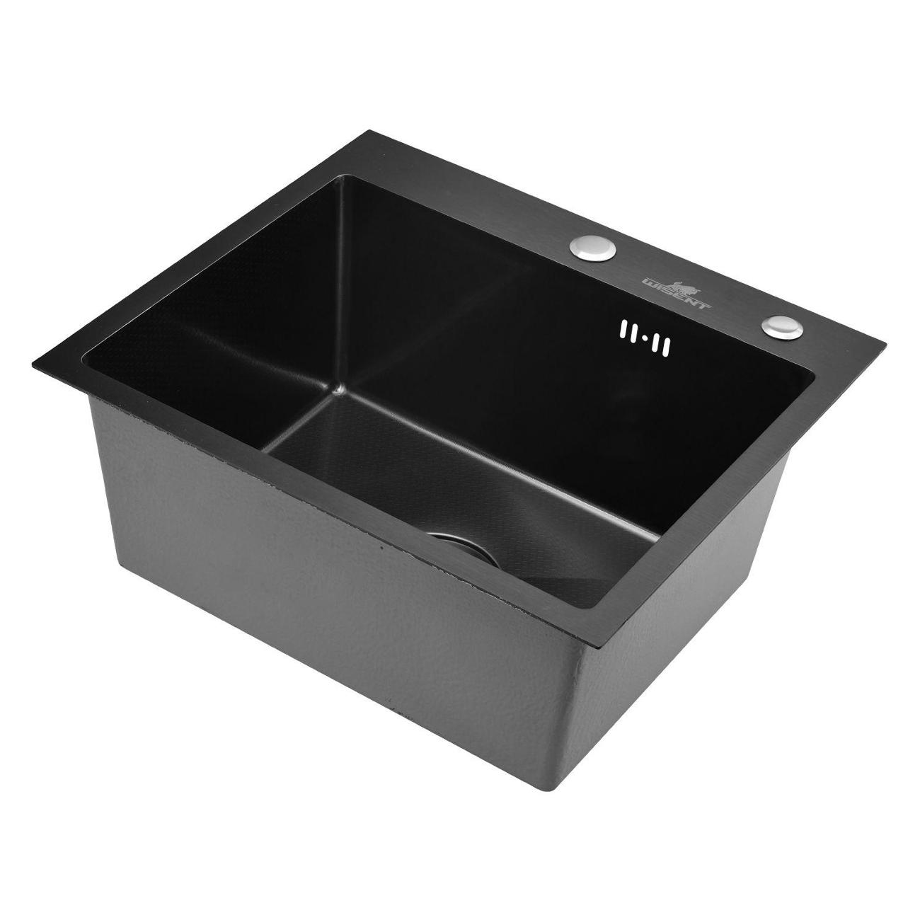 Мойка кухонная Wisent WS35044BD/W02-114B/W405B