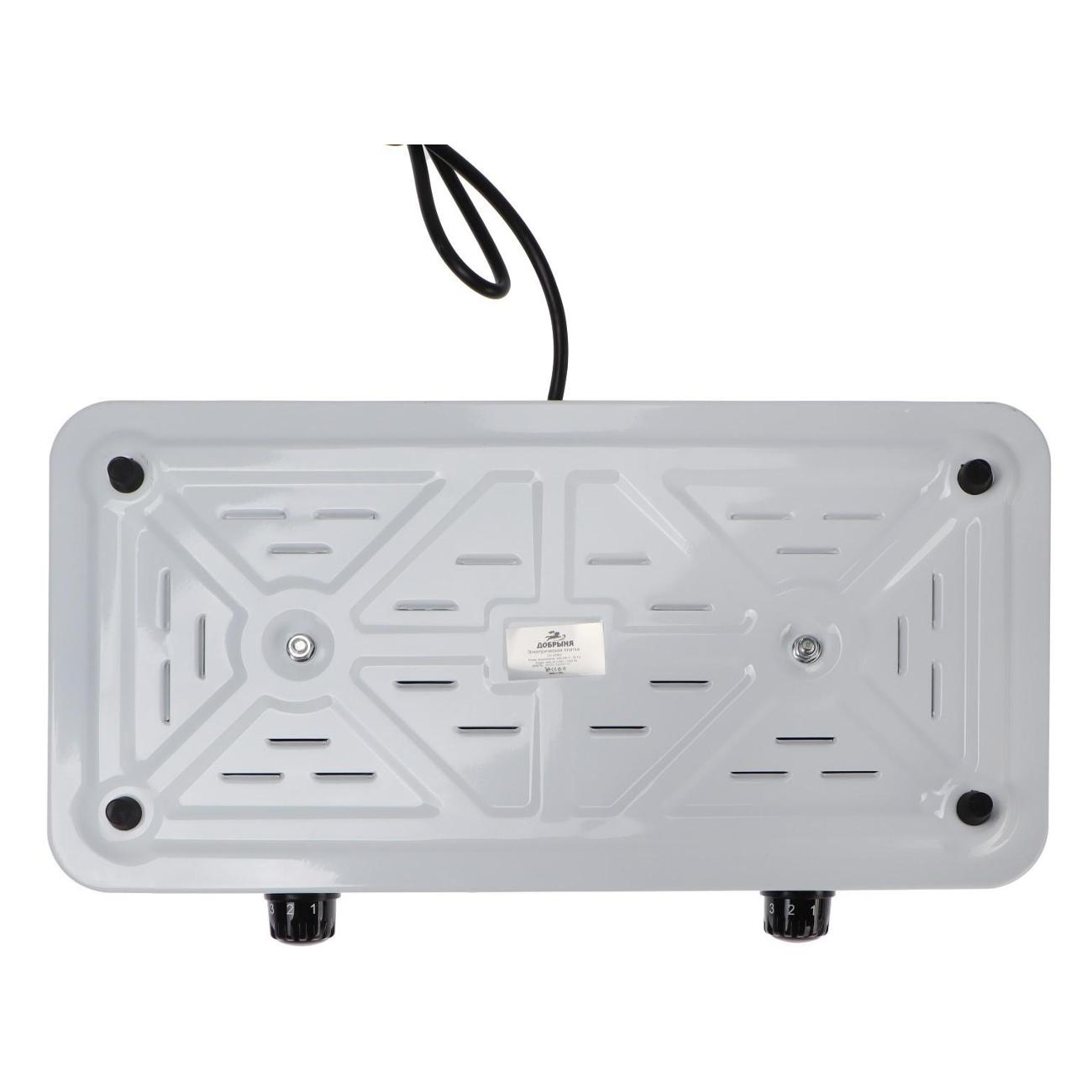 Настольная электрическая плита Добрыня DO-2208W