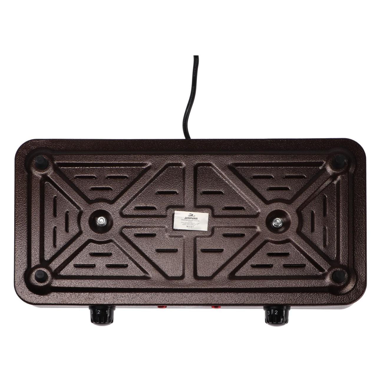 Настольная электрическая плита Добрыня DO-2207